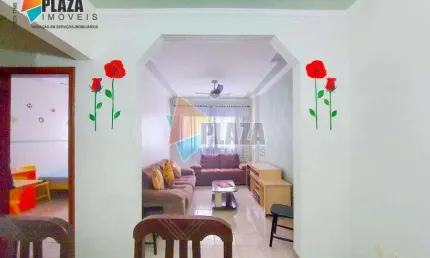 Apartamento 2 dormitórios com 1 suíte  à venda, 82 m² por r$ 549.000 - canto do forte - praia grande/sp