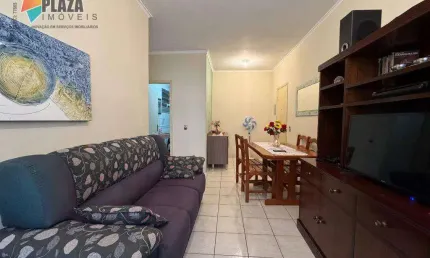 Apartamento com 1 dormitório à venda, 50 m² por R$ 250.000,00 - Canto do Forte - Praia Grande/SP