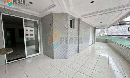 Apartamento com 3 dormitórios para alugar, 170 m² por R$ 5.600,00/mês - Tupi - Praia Grande/SP