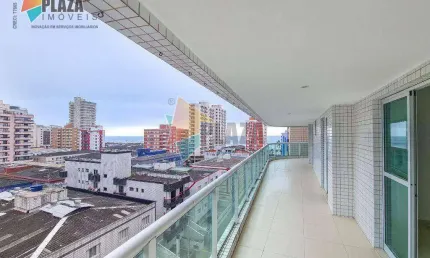 Apartamento 3 dormitórios com 3 suítesà venda, 163 m² por r$ 800.000 - tupi - praia grande/sp