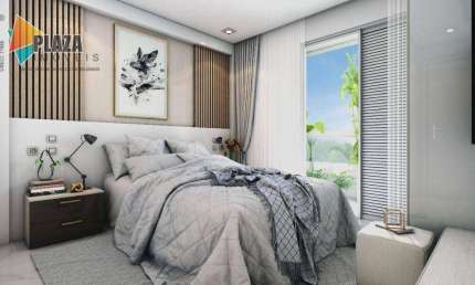 Apartamento à venda, 85 m² por R$ 769.500,00 - Boqueirão - Praia Grande/SP