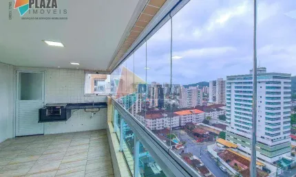 Apartamento 2 dormitórios com 1 suíte à venda, 81 m² por R$ 730.000 - Canto do Forte - Praia Grande/SP
