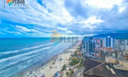 Apartamento 3 dormitórios com 3 suítes  à venda, 123 m² por R$ 1.033.200 - Caiçara - Praia Grande/SP