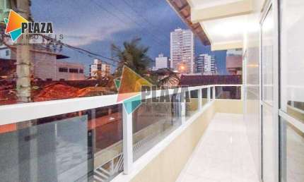 Casa de 3 dormitórios à venda, 63 m² por R$ 385.000 - Vila Assunção - Praia Grande/SP
