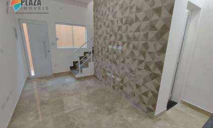 Casa à venda, 54 m² por R$ 350.000,00 - Vila Guilhermina - Praia Grande/SP