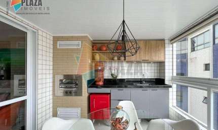 Apartamento à venda, 134 m² por R$ 1.349.990,00 - Canto do Forte - Praia Grande/SP
