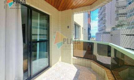 Apartamento com 2 dormitórios para alugar, 90 m² por R$ 3.900,00/mês - Canto do Forte - Praia Grande/SP