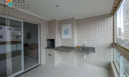 Apartamento com 3 dormitórios à venda, 104 m² por R$ 650.000,00 - Tupi - Praia Grande/SP