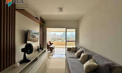 Apartamento com 3 dormitórios à venda, 127 m² por R$ 1.100.000,00 - Canto do Forte - Praia Grande/SP