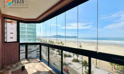 Apartamento à venda, 133 m² por r$ 990.000,00 - vila guilhermina - praia grande/sp