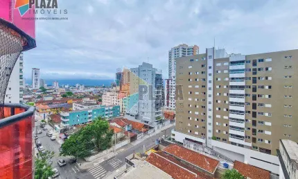 Apartamento com 2 dormitórios à venda, 77 m² por R$ 399.000,00 - Canto do Forte - Praia Grande/SP