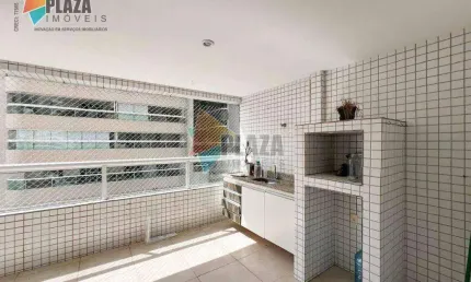 Apartamento para alugar, 117 m² por R$ 4.900,00/mês - Canto do Forte - Praia Grande/SP