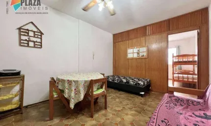 Kitnet com 1 dormitório à venda, 37 m² por R$ 210.000,00 - Canto do Forte - Praia Grande/SP