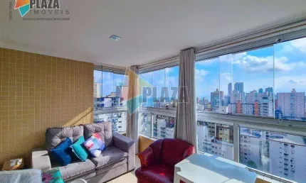 Apartamento à venda, 104 m² por r$ 1.199.000,00 - canto do forte - praia grande/sp