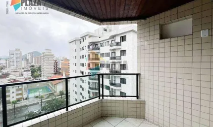 Apartamento para alugar, 80 m² por R$ 3.100,00/mês - Vila Guilhermina - Praia Grande/SP