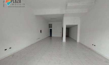 Loja com 130m² área livre para locação na Mirim, Praia Grande-SP - R$ 6.000,00  p/mês