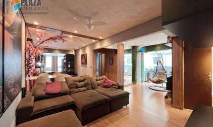 Apartamento com 2 dormitórios à venda, 93 m² por R$ 630.000,00 - Vila Guilhermina - Praia Grande/SP