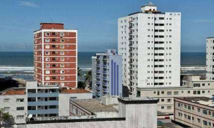 Apartamento com 1 dormitório à venda, 54 m² por R$ 295.000,00 - Tupi - Praia Grande/SP