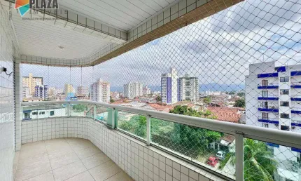 Apartamento à venda, 84 m² por R$ 490.000,00 - Vila Guilhermina - Praia Grande/SP