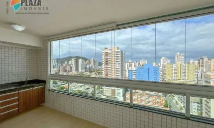 Apartamento alto padrão à venda no Canto do Forte – Praia Grande | 2 suítes + vista para o mar!