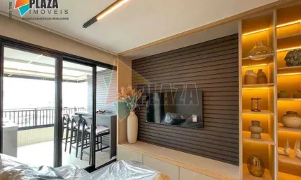 Apartamento com 2 dormitórios à venda, 73 m² por r$ 749.000,00 - aviação - praia grande/sp