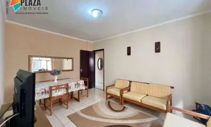 Apartamento com 2 dormitórios à venda, 53 m² por R$ 350.000,00 - Canto do Forte - Praia Grande/SP