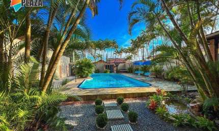 Casa com 4 dormitórios para alugar, 140 m² por R$ 8.000,00/mês - Balneário Flórida - Praia Grande/SP