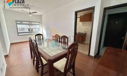Apartamento com 2 dormitórios para alugar, 70 m² por R$ 2.600,00/mês - Canto do Forte - Praia Grande/SP