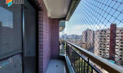 Apartamento 3 dormitórios com 3 suítes para alugar, 126 m² por R$ 3.950,00/mês - Canto do Forte - Praia Grande/SP