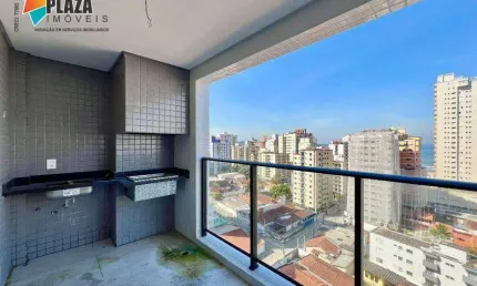 Apartamento com 2 dormitórios à venda, 86 m² por R$ 595.000,00 - Aviação - Praia Grande/SP