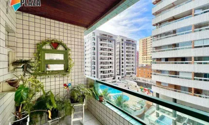 Apartamento à venda, 82 m² por r$ 580.000,00 - canto do forte - praia grande/sp