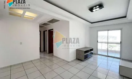 Apartamento com 3 dormitórios para alugar, 78 m² por R$ 3.800,00/mês - Canto do Forte - Praia Grande/SP
