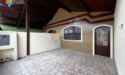 Casa com 2 dormitórios para alugar, 90 m² por R$ 2.900,00/mês - Ocian - Praia Grande/SP