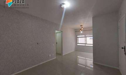 Apartamento com 2 dormitórios para alugar, 70 m² por R$ 2.600,00/mês - Canto do Forte - Praia Grande/SP