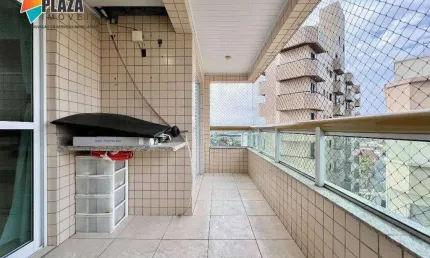 Apartamento com 1 dormitório à venda, 48 m² por R$ 328.000,00 - Tupi - Praia Grande/SP