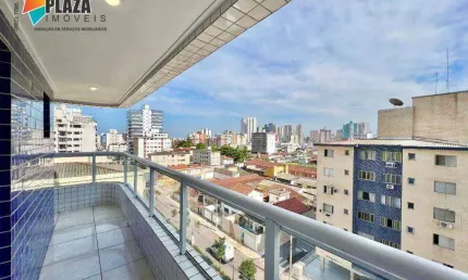 Apartamento com 2 dormitórios à venda, 75 m² por r$ 530.000,00 - canto do forte - praia grande/sp