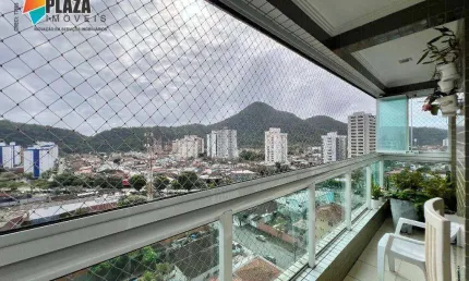 Apartamento com 2 dormitórios à venda, 80 m² por r$ 550.000,00 - canto do forte - praia grande/sp