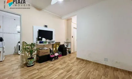 Apartamento com 1 dormitório à venda, 42 m² por r$ 290.000,00 - vila guilhermina - praia grande/sp