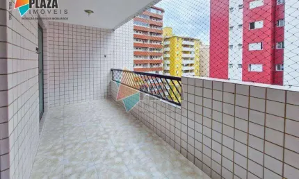 Apartamento 2 dormitórios com 1 suíte à venda, 89 m² por r$ 449.000 - canto do forte - praia grande/sp