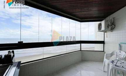 Apartamento com 2 dormitórios para alugar, 88 m² por R$ 5.000,00/mês - Tupi - Praia Grande/SP