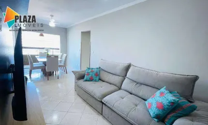 Apartamento com 2 dormitórios à venda, 82 m² por r$ 480.000 - tupi - praia grande/sp