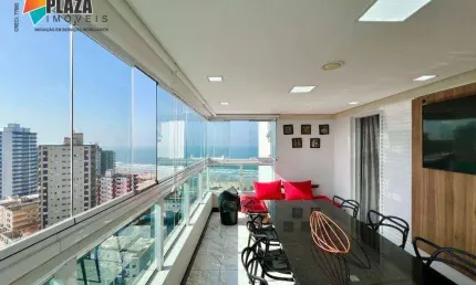 Apartamento com 3 dormitórios à venda, 108 m² por R$ 900.000,00 - Vilamar - Praia Grande/SP