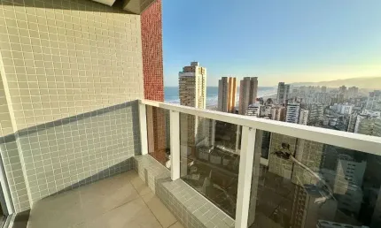 Sala para alugar, 38 m² por r$ 4.350,00/mês - boqueirão - praia grande/sp