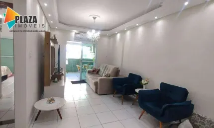 Apartamento 2 dormitórios, 1 suíte à venda, 101 m² por r$ 635.000 - canto do forte - praia grande/sp