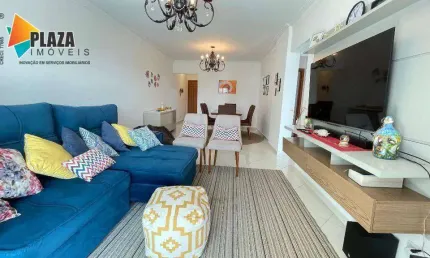Apartamento com 3 dormitórios à venda, 129 m² por R$ 970.000,00 - Vila Assunção - Praia Grande/SP