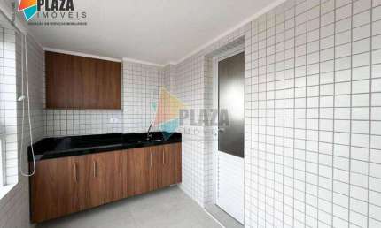 Apartamento com 2 dormitórios para alugar, 94 m² por R$ 5.500,00/mês - Canto do Forte - Praia Grande/SP