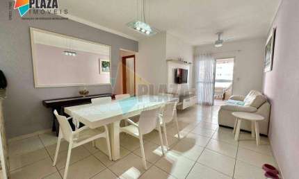 Apartamento com 2 dormitórios para alugar, 75 m² por R$ 4.500,00/mês - Canto do Forte - Praia Grande/SP