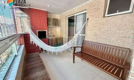Apartamento com 2 dormitórios para alugar, 75 m² por r$ 4.200,00/mês - canto do forte - praia grande/sp