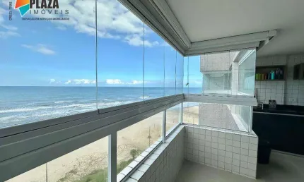 Apartamento com 2 dormitórios para alugar, 77 m² por R$ 4.300,00/mês - Balneário Pires - Praia Grande/SP