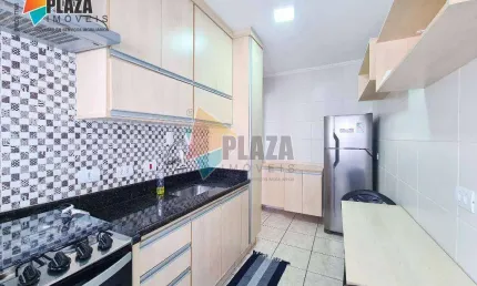 Apartamento com 1 dormitório para alugar, 53 m² por R$ 2.400,02/mês - Tupi - Praia Grande/SP